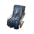 thumbnail image 4 of City Soft Flannel Fleece Throw Blanket, Gloomy Skyscrapers View of New York America, Cozy Plush for Indoor and Outdoor Use, 70" x 90", Blue Grey Petrol Blue, by Ambesonne, 4 of 6