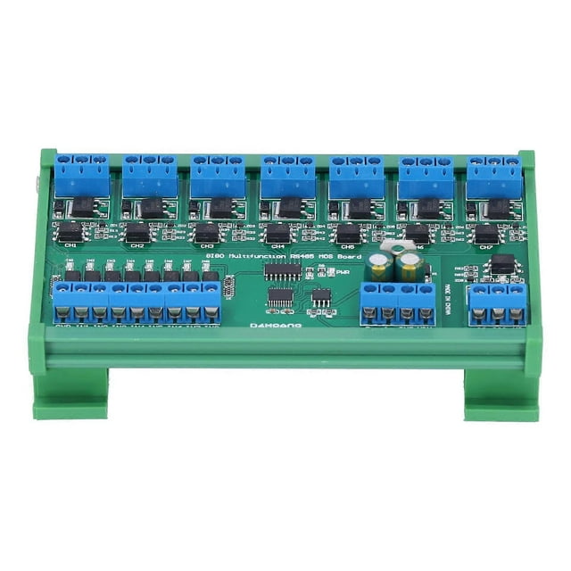 MOSFET Module Multifunction 8-in 8-out RS485 with Din Rail Box Components R4M8A08 6-25V