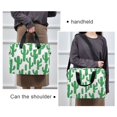 thumbnail image 6 of FORMRS 16" Laptop Bag Carrying Sleeve Case with Handle Travel Shoulder Briefcase, Cactus Pattern, 6 of 8