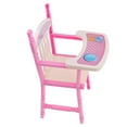 thumbnail image 4 of Cute High Chair Baby Doll Dining Chair For 9-11'' Reborn Furniture Accessory, 4 of 8