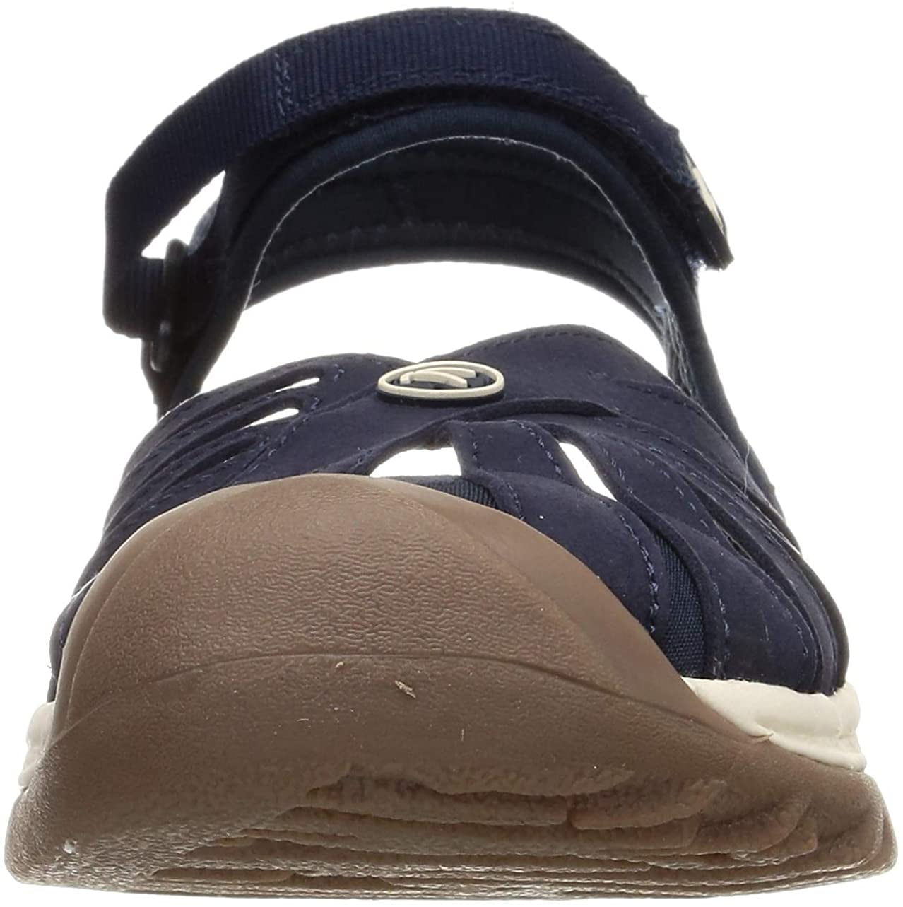 KEEN Womens Rose Casual Closed Toe Sandal 8 Navy Gum Walmart