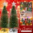 thumbnail image 6 of Mini Christmas Tree with LED Lights, Tabletop Decor with Warm Lights for Indoor Holiday Party, Table Centerpiece, 6 of 8