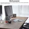 thumbnail image 2 of Microphone Robot Desk Lamp with Guitar Metal Iron Art Desktop Light Home Bedroom Lighting Decor, Red, 2 of 7