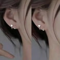 thumbnail image 3 of RSAMD Stainless Steel Spiral Twisted Lip Ring Tongue Piercing Heart Star Ear Cartilajo-A2, 3 of 9