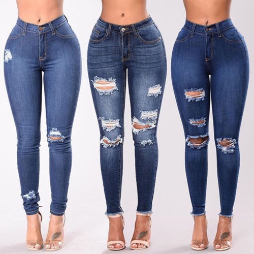 ripped jeans slim