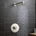 thumbnail image 2 of Kibi Circular Pressure Balanced Single Function Shower System with Rough In Valve, 2 of 3