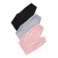 thumbnail image 5 of UACY Girls Sweatpants 3 Pack Fleece Athletic Joggers, Teen Sweat Pants with Zipper Pockets and Drawstring (Pink, 7-8 Years), 5 of 9