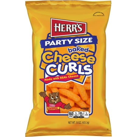 Herr's Baked Cheese Curls Value Size, 15 Oz.