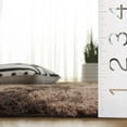 thumbnail image 4 of SAFAVIEH Rainbow Jaki Abstract Shag Area Rug, Brown, 2'3" x 4', 4 of 10