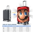 thumbnail image 6 of Lsque Mario Printed Luggage Cover, Travel Luggage Protector,Scratch and Dirt Resistant, Fits 18-32 Inch Luggage - X-Large, 6 of 9