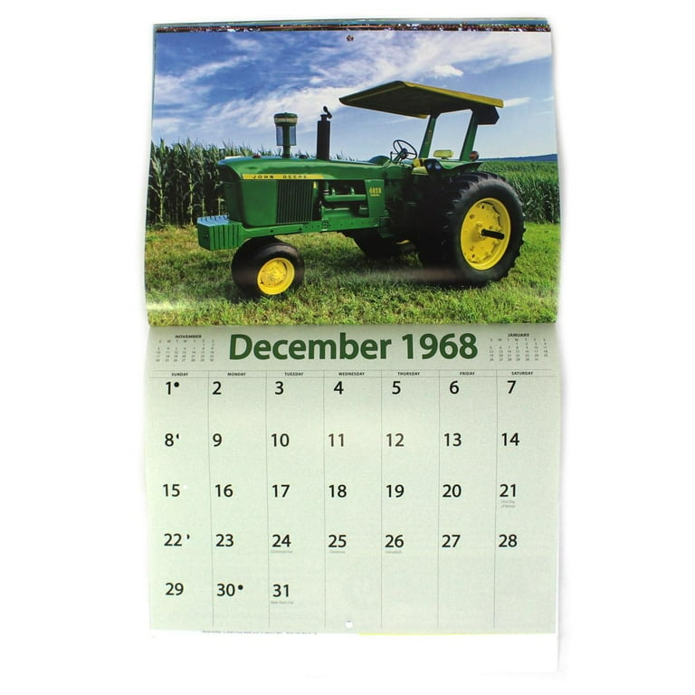 John Deere Calendar 2024 Becky Carolee