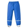 thumbnail image 1 of Pantalones impermeables y transpirables para niños y niñas, de Honeeladyy, para la lluvia y el barro, para otoño e invierno., 1 of 6