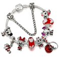thumbnail image 3 of Pulsera con dijes de oso de Winnie the Pooh para mujer, brazalete con colgante de Piglet Eeyore para niña, cuentas de Anime de Disney para fabricación de joyas, 3 of 5