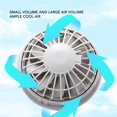 thumbnail image 4 of Ropa Con Aire Acondicionado, Chaleco Con Ventilador De Refrigeración De 5V 2A, Disipación De Calor Rápida De Poliéster De 6000 RPM Para Trabajos De Construcción, 4 of 7