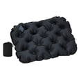 thumbnail image 4 of Cojín inflable para asiento, cojín para silla de oficina, colchón de aire de inflado rápido Negro, 4 of 9