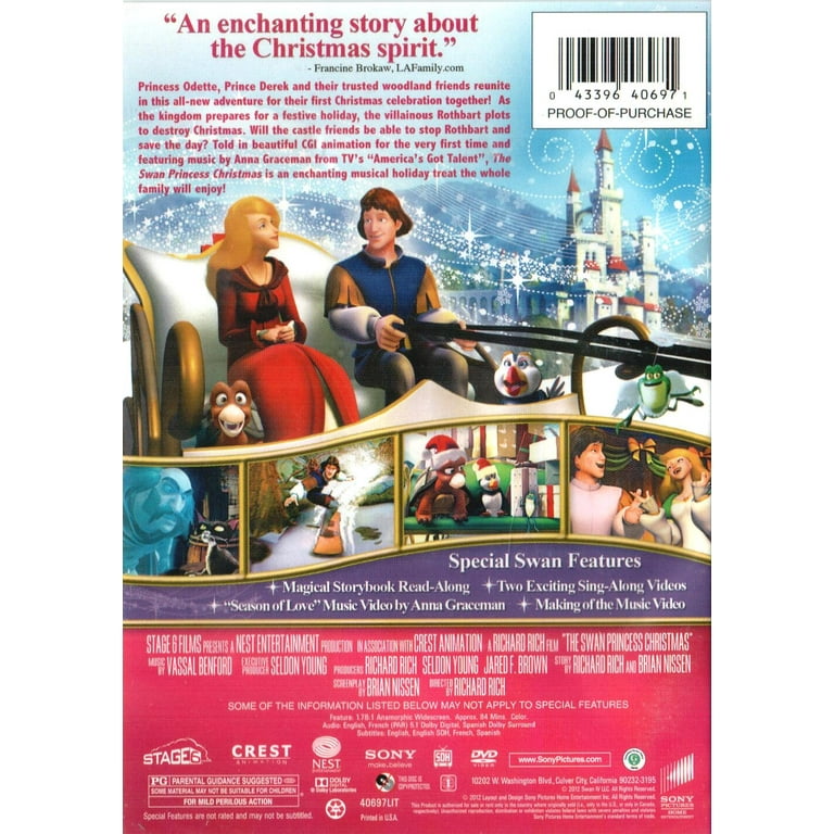 New The Swan Princess Christmas (DVD) - Walmart.com New The Swan Princess Christmas (DVD) - Walmart.com