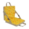 thumbnail image 4 of Cojín De Estadio Plegable Para Niños, Cojín Para Acampar, Para Senderismo, Picnic En El Patio, Color Amarillo, 4 of 8
