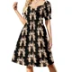 thumbnail image 4 of Vestido de noche de manga corta con diseño de polillas de la cabeza de la muerte, elegantes vestidos de fiesta para mujer 2025, vestidos de mujer para ocasiones especiales., 4 of 8