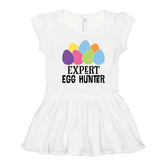 Inktastic Easter Egg Hunt Girls Toddler Dress