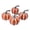 Red, variant on 4Pcs Artificial Pumpkins Halloween Decoration, Lifelike Simulation Mixed Harvest Fall Foam Pumpkins for Halloween Thanksgiving Home Party Supplies