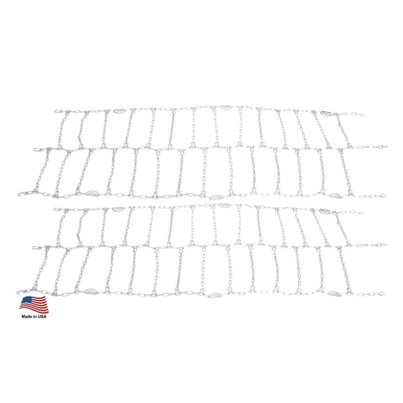 Pewag - Dual Square Heavy Truck Tire Chains w/Cams- 22.5 (Set of 2) - Made in USA