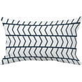 thumbnail image 5 of Set of 4 Modern Geometry Decorative Lumbar Pillow Case Black White Super Soft Rectangular Throw Pillow Cover 12x20 Inches Home Bedroom Decor Pillowcases Cushion Cover, 5 of 6