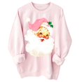 thumbnail image 2 of Sudadera Heloto para mujer, diseño de árbol de Navidad, color rosa, 2 of 9