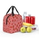 thumbnail image 5 of Easygdp Red Strawberry Bolsa Térmica Premium - Tela Oxford Impermeable, Gran Capacidad, Bolsillo Frontal, Unisex para Trabajo, Escuela, Actividades al Aire Libre y Picnics, 5 of 8