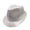 White Kid, variant on Shining Short Brim Hemming Jazz Hat Adult Kids Sequins Decorated Stage Show Hat Party Supplies