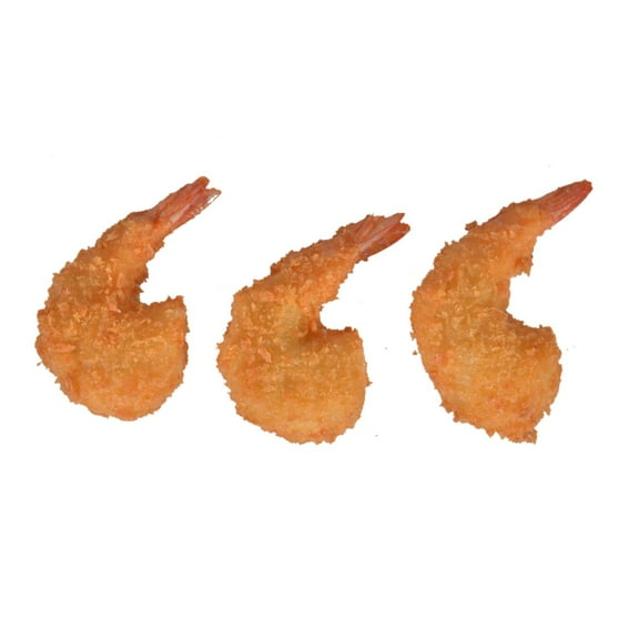 King and Prince Mrs.Fridays Breaded Round Shrimp - U/12, 2.5 Pound - 6 per case.