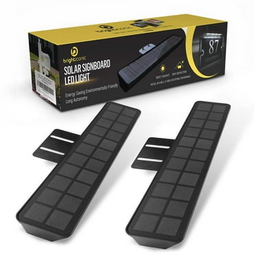 Brighticonic Solar Sign Lights: Illuminate Advertising and Real Estate, BICSSL-01