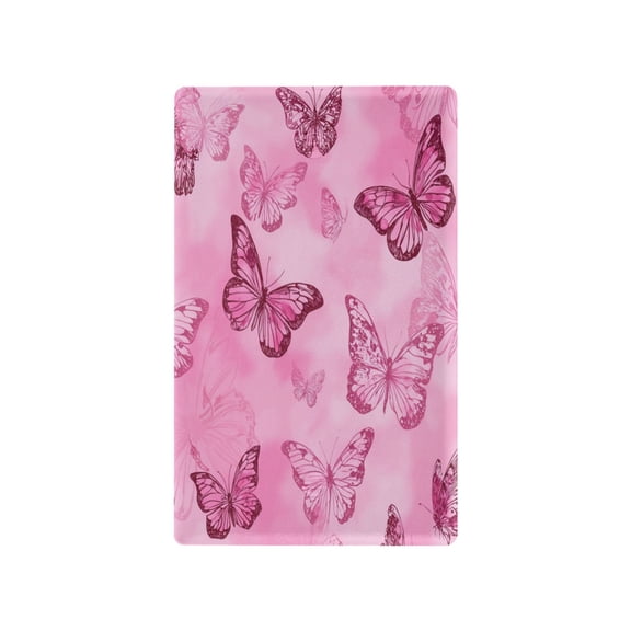Light Switch Cover Switch Plate Outlet Cover Plug Cover for Electrical Unused Outlet Cover Pink Butterfly Pattern