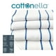 thumbnail image 3 of Toalla de Playa Cottonella Set 2 piezas Color Blanco con azul, 3 of 4