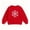 Red, variant on Wilak Girls Snowflake Print Sweatshirts Size 8, Casual Cotton Long Sleeve Pullover Kids Fall Winter Tops Red