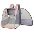 thumbnail image 5 of Bolsa transpirable para gatos, mochila portátil para salir, mochila escolar para gatos, bolsa de transporte ligera y plegable para perros, 5 of 5