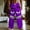 Purple, variant on Blmnix Palazzo Pants Men Low Waisted Lightweight Pants Beach Pants Baggy Jean Long Orange Wide-Leg Men's Casual Pants,L
