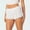 White, variant on YMNXA Womens Skirt High Waist Solid Color Lace Trim Layered Fashion Mini Skirt For Casual Wear And Party Red L