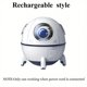 thumbnail image 5 of 1pc 220ML Rechargeable Space Capsule Air Humidifier, USB Ultrasonic Cool Mist Aromatherapy Water Diffuser With Led Light Astronaut, 5 of 5