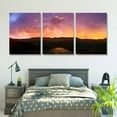 thumbnail image 5 of SHANXI Beautiful and sunset sky clouds Canvas Wall Art Decor Pictures for Bedroom Wall Decor Above Bed Living Room Wall Decoration Bathroom Office Artwork 12"x16"x3pcs, 5 of 6