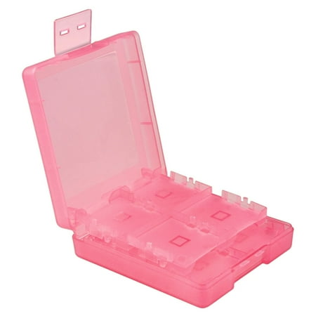 6 Game Case - Insten For Nintendo NEW 3DS / DS / DS Lite / DSi / DSi LL / XL Game Card Case 16-in-1, Light Coral