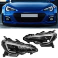 thumbnail image 1 of FLAMEEN Projector Headlights,Dynamic Headlights,VLAND LED Projector Dynamic Headlights Dual Beams Fit For BRZ / FR‑S 2012‑2020 LHD, 1 of 8