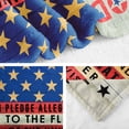 thumbnail image 5 of Veterans Day Gifts for Veterans, 4th of July Throw Blanket, Citizenship Gift for Civic Ceremonies Soldiers, Military Gift Memorial Day Decoration, Patriotic American Flag Star Stripes Blanket 50"x60", 5 of 5