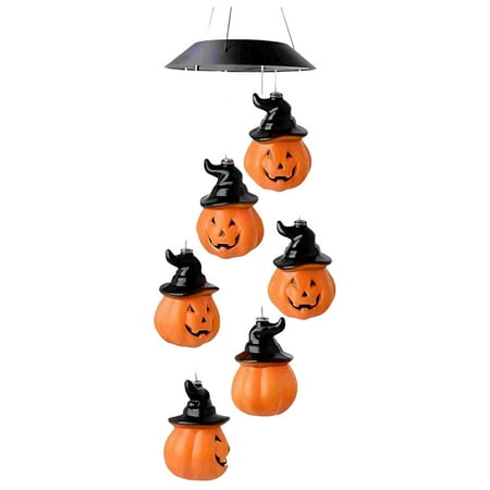 

Solar Pumpkin String Lights Solar Pumpkin Wind Chimes Outdoor/Indoor Outdoor Decor Yard Decorations Party Decorations LED Courtyard Night Light with Timer Battery Powe Motion Lights Star Ceiling