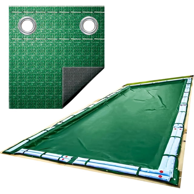 Swimline Hydrotools Supreme Guard Winter Pool Cover for 20x36 Ft Inground Pools