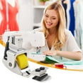 thumbnail image 2 of Multi-Function Invisible Zipper Guide Hem Foot, Adjustable Width Downward Folding Hemming Curling Presser Foot, Sewing Machine Accessories Hemming Tool, Hemming Tool, Sewing Machine Feet, 2 of 6