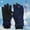 Navy, variant on SGFCWSX Teen Ski Gloves Waterproof Winter Outdoors Gloves with Grip for Boys Girls Full Finger Fleece Lined Gloves Black Size 7-11 Years