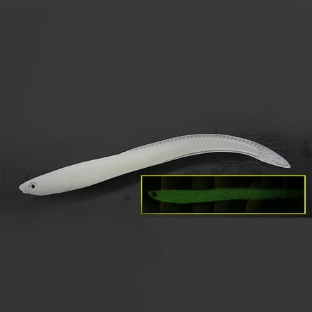 Eel Soft Lure - 5PC Soft Fishing Lures Baits Fishing Bait Swim Eel Carp Worms Plastic Baits