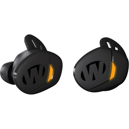 Walkers Suppressor Bluetooth Earbuds Hearing Amplifier, 25dB, 1 Pair, Black, OSFM