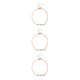 thumbnail image 2 of Sonducket Tobillera de aleación hermosa en forma de rosa, adorno de cadena de tobillo Simple, adorno para pies, accesorio de moda, joyería para Type1 NO1, 2 of 6