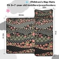 thumbnail image 5 of Pioneer Flower Floral Print Pattern Toddler Nap Mats for Kids Preschool,Sleeping Mat Bag or Kids,Toddler Sleeping Bag,Toddler Nap Mat or Daycare, 5 of 6